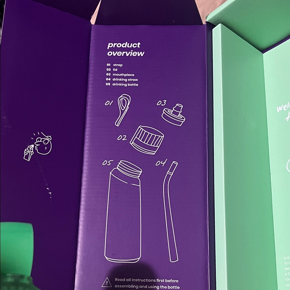 Air Up Green Water Bottle - Picture 6 of 14